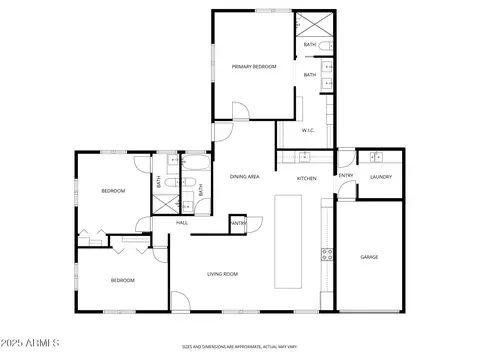 Floorplan - 1433 E Hudson Dr, Tempe, AZ 85281 photo 1 of 1