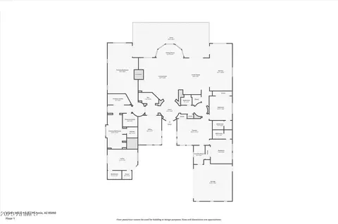 Floorplan - 3928 E Williams Dr, Phoenix, AZ 85050 photo 1 of 1