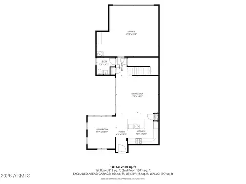 Floorplan - 3690 E Vest Ave, Gilbert, AZ 85295 photo 1 of 1