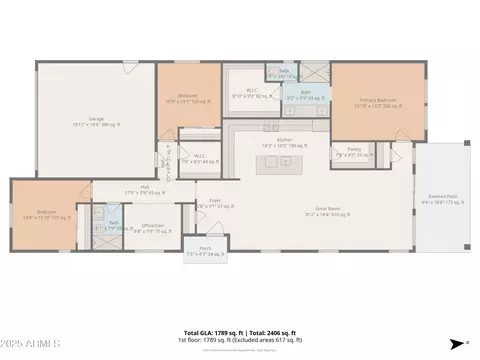 Floorplan - 9430 E Solina Ave, Mesa, AZ 85212 photo 1 of 2