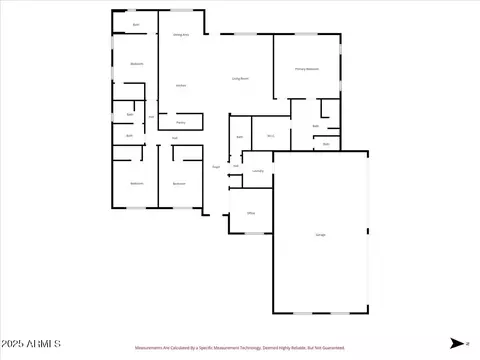 Floorplan - 934 N 104th St, Mesa, AZ 85207 photo 1 of 1