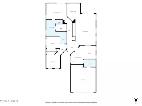 Floorplan - 545 E Krista Way, Tempe, AZ 85284 photo 1 of 2