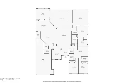 Floorplan - 3781 E Chestnut Ln, Gilbert, AZ 85298 photo 1 of 1