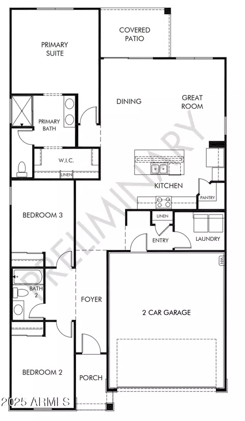 Floorplan - 3383 N Camden Dr, Florence, AZ 85132 photo 1 of 1