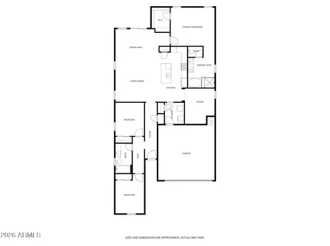 Floorplan - 4702 S Riata St, Gilbert, AZ 85297 photo 1 of 1