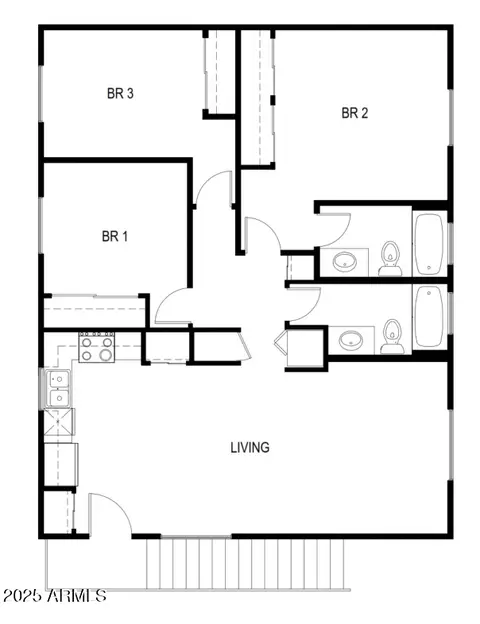 Floorplan - 1135 E Chipman Rd, Phoenix, AZ 85040 photo 1 of 1
