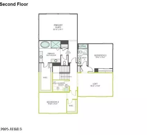 Floorplan - 1501 E Rakestraw Ln, Gilbert, AZ 85298 photo 2 of 2