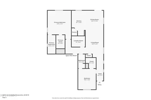 Floorplan - 1815 S Hayley Rd, Apache Junction, AZ 85119 photo 1 of 1