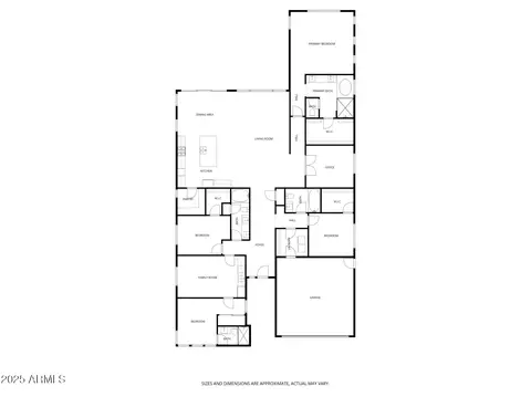 Floorplan - 1115 E Paseo Way, Phoenix, AZ 85042 photo 1 of 1