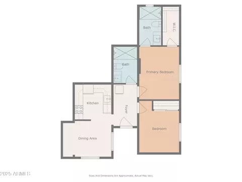 Floorplan - 1012 E Pierson St, Phoenix, AZ 85014 photo 1 of 3