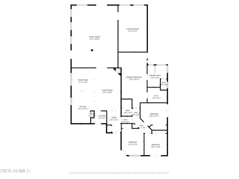 Floorplan - 3146 E Monterosa St, Phoenix, AZ 85016 photo 1 of 1