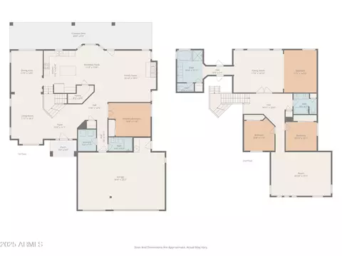 Floorplan - 969 E Oakland St, Gilbert, AZ 85295 photo 1 of 2