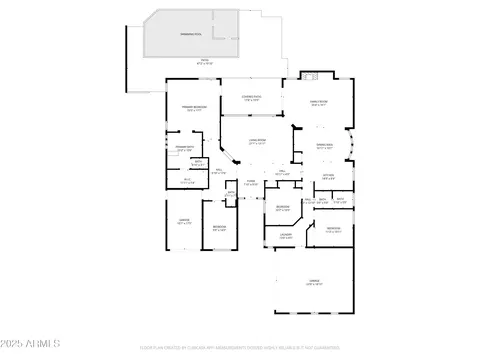 Floorplan - 3810 E Latham Ct, Gilbert, AZ 85297 photo 2 of 2