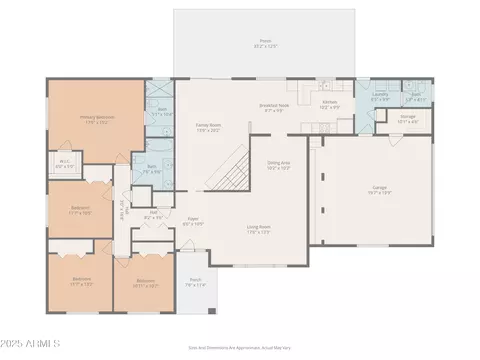 Floorplan - 2063 E La Jolla Dr, Tempe, AZ 85282 photo 2 of 2