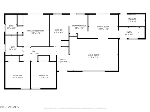 Floorplan - 1461 E Mclellan Blvd, Phoenix, AZ 85014 photo 1 of 1