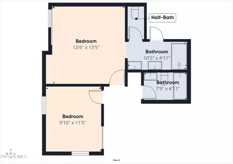 Floorplan - 2335 E Hidalgo Ave, Phoenix, AZ 85040 photo 3 of 4