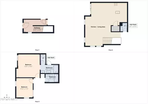 Floorplan - 2335 E Hidalgo Ave, Phoenix, AZ 85040 photo 2 of 4