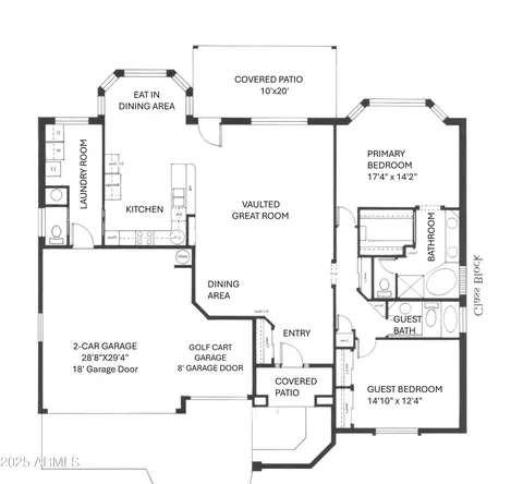 Floorplan - 8009 E Natal Ave, Mesa, AZ 85209 photo 2 of 2
