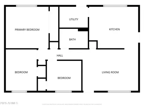 Floorplan - 7426 E Capri Ave, Mesa, AZ 85208 photo 1 of 1