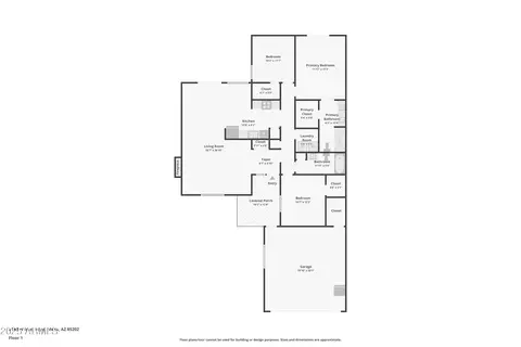 Floorplan - 2148 W Inlet Loop, Mesa, AZ 85202 photo 1 of 1