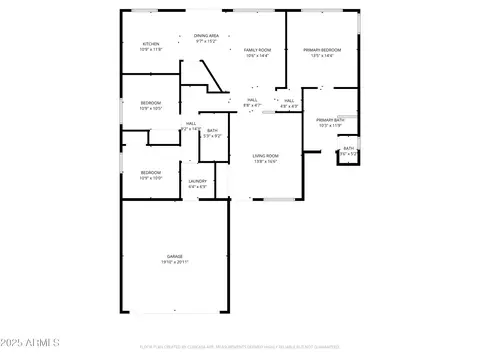 Floorplan - 316 E Laredo Ave, Gilbert, AZ 85296 photo 1 of 2