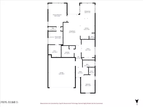 Floorplan - 10411 E Nido Ave, Mesa, AZ 85209 photo 1 of 1