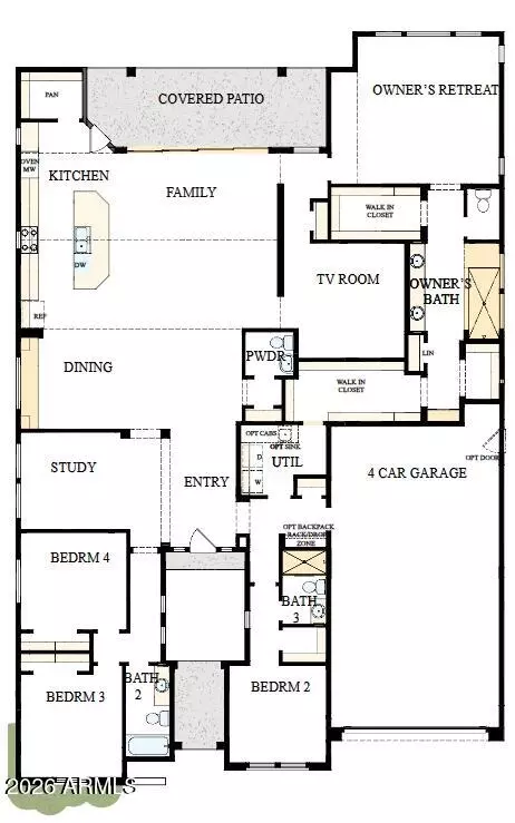 Floorplan - 9781 S Gold Stone Trl, Apache Junction, AZ 85120 photo 1 of 1