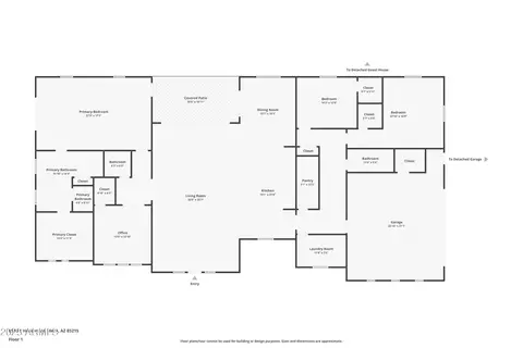 Floorplan - 6515 E Holiday Dr, Mesa, AZ 85215 photo 2 of 3
