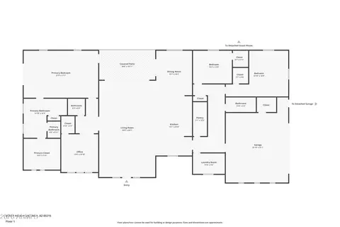 Floorplan - 6515 E Holiday Dr, Mesa, AZ 85215 photo 1 of 3