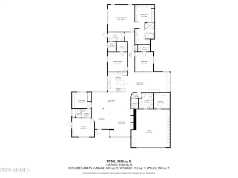 Floorplan - 2933 E Pierson St, Phoenix, AZ 85016 photo 1 of 1