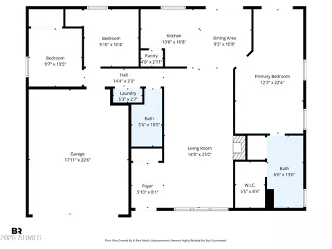 Floorplan - 4827 E La Puente Ave, Phoenix, AZ 85044 photo 1 of 2