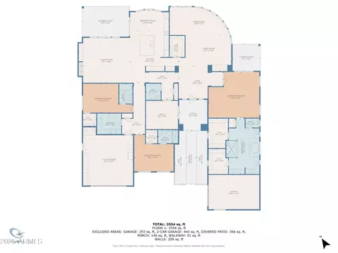 Floorplan - 1620 W Silver Pine Dr, Phoenix, AZ 85086 photo 1 of 2