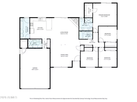 Floorplan - 8205 N 2nd Dr, Phoenix, AZ 85021 photo 2 of 2
