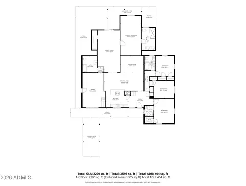Floorplan - 4210 N 18th Ave, Phoenix, AZ 85015 photo 2 of 2