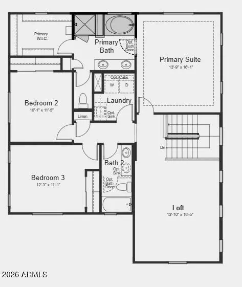 Floorplan - 10911 E Tillman Ave, Mesa, AZ 85212 photo 1 of 3