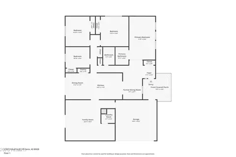 Floorplan - 3725 E Paradise Dr, Phoenix, AZ 85028 photo 3 of 3