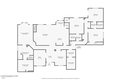 Floorplan - 7618 E Presidio St, Mesa, AZ 85207 photo 1 of 1