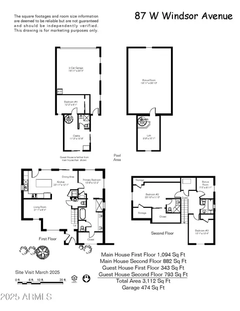 Floorplan - 87 W Windsor Ave, Phoenix, AZ 85003 photo 1 of 1