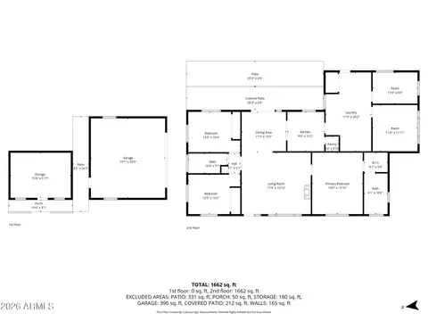 Floorplan - 8015 S High Rd, Hereford, AZ 85615 photo 1 of 3