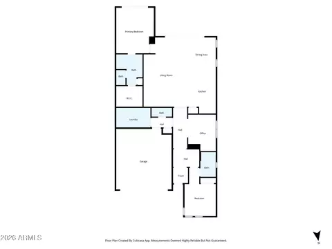 Floorplan - 17501 E Cindercone Way, Rio Verde, AZ 85263 photo 1 of 1