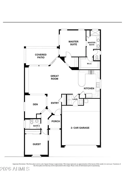 Floorplan - 4239 E Azalea Dr, Gilbert, AZ 85298 photo 1 of 1