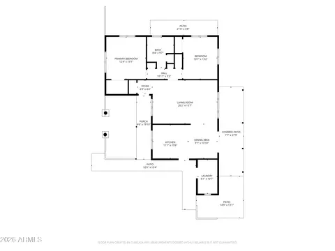 Floorplan - 3902 E Yale St, Phoenix, AZ 85008 photo 1 of 2