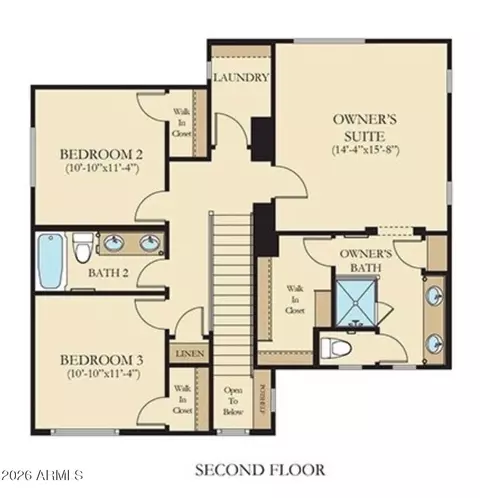 Floorplan - 7511 E Osage Ave, Mesa, AZ 85212 photo 2 of 2