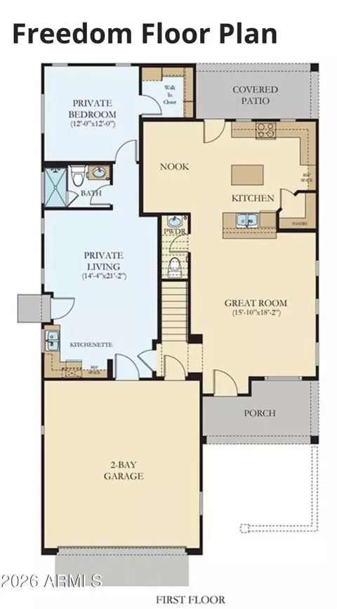Floorplan - 7511 E Osage Ave, Mesa, AZ 85212 photo 1 of 2