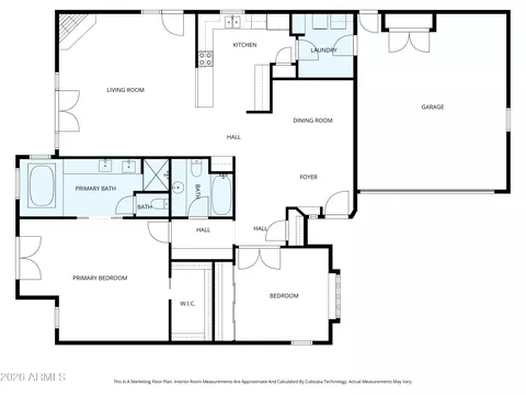 Floorplan - 3015 E Coolidge St #10, Phoenix, AZ 85016 photo 2 of 2
