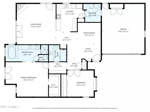 Floorplan - 3015 E Coolidge St #10, Phoenix, AZ 85016 photo 1 of 2