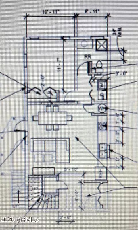 Floorplan - 1044 E Whitton Ave, Phoenix, AZ 85014 photo 1 of 1