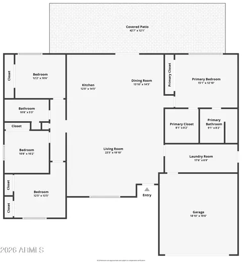 Floorplan - 1655 E La Jolla Dr, Tempe, AZ 85282 photo 1 of 1