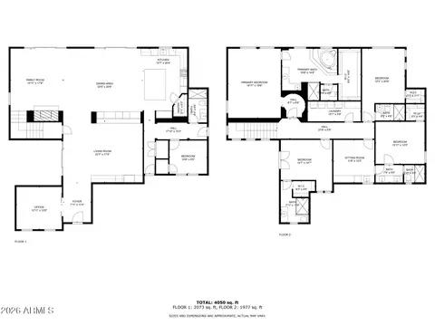 Floorplan - 2950 E Los Altos Ct, Gilbert, AZ 85297 photo 1 of 3