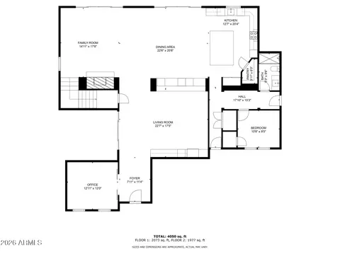 Floorplan - 2950 E Los Altos Ct, Gilbert, AZ 85297 photo 2 of 3